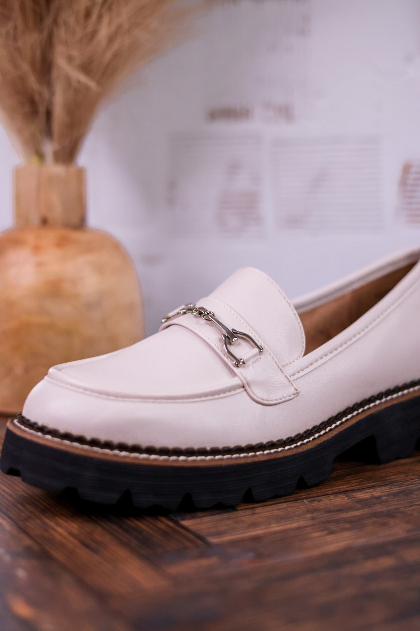 Brownie Points Ivory Loafers - Whiskey Skies - CORKYS FOOTWEAR