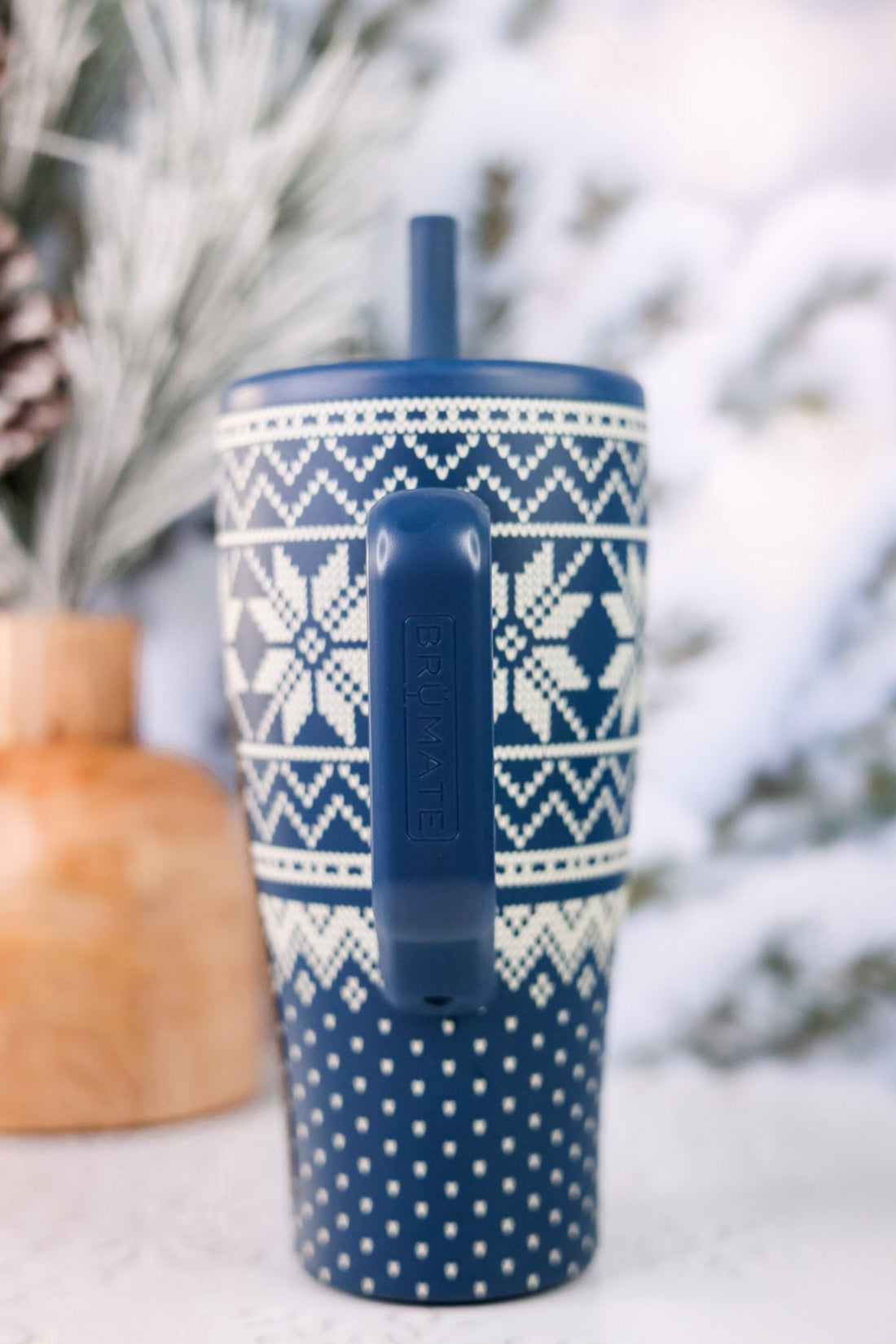 Brumate 30oz Alpine Knit Era Tumbler - Whiskey Skies - BRUMATE