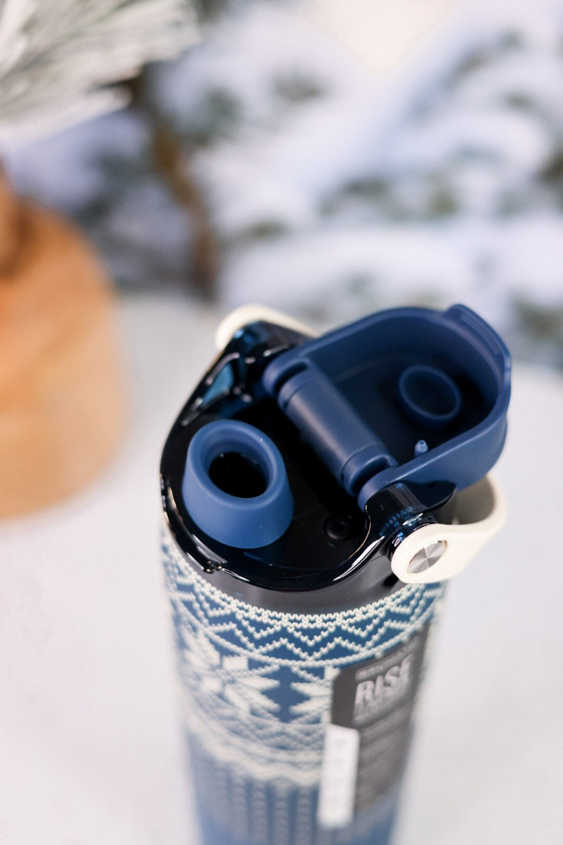 Brumate Alpine Knit 25oz Rise Tumbler - Whiskey Skies - BRUMATE