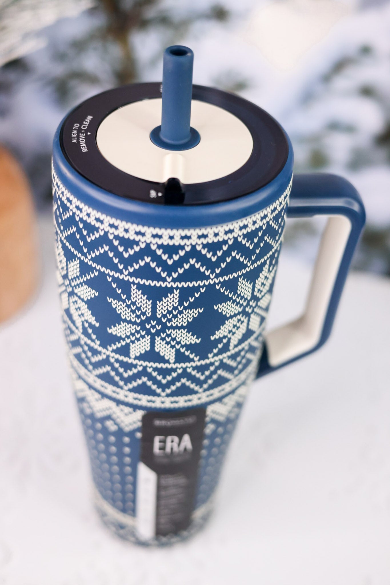 Brumate Alpine Knit 40oz Tumbler - Whiskey Skies - BRUMATE