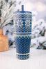 Brumate Alpine Knit 40oz Tumbler - Whiskey Skies - BRUMATE
