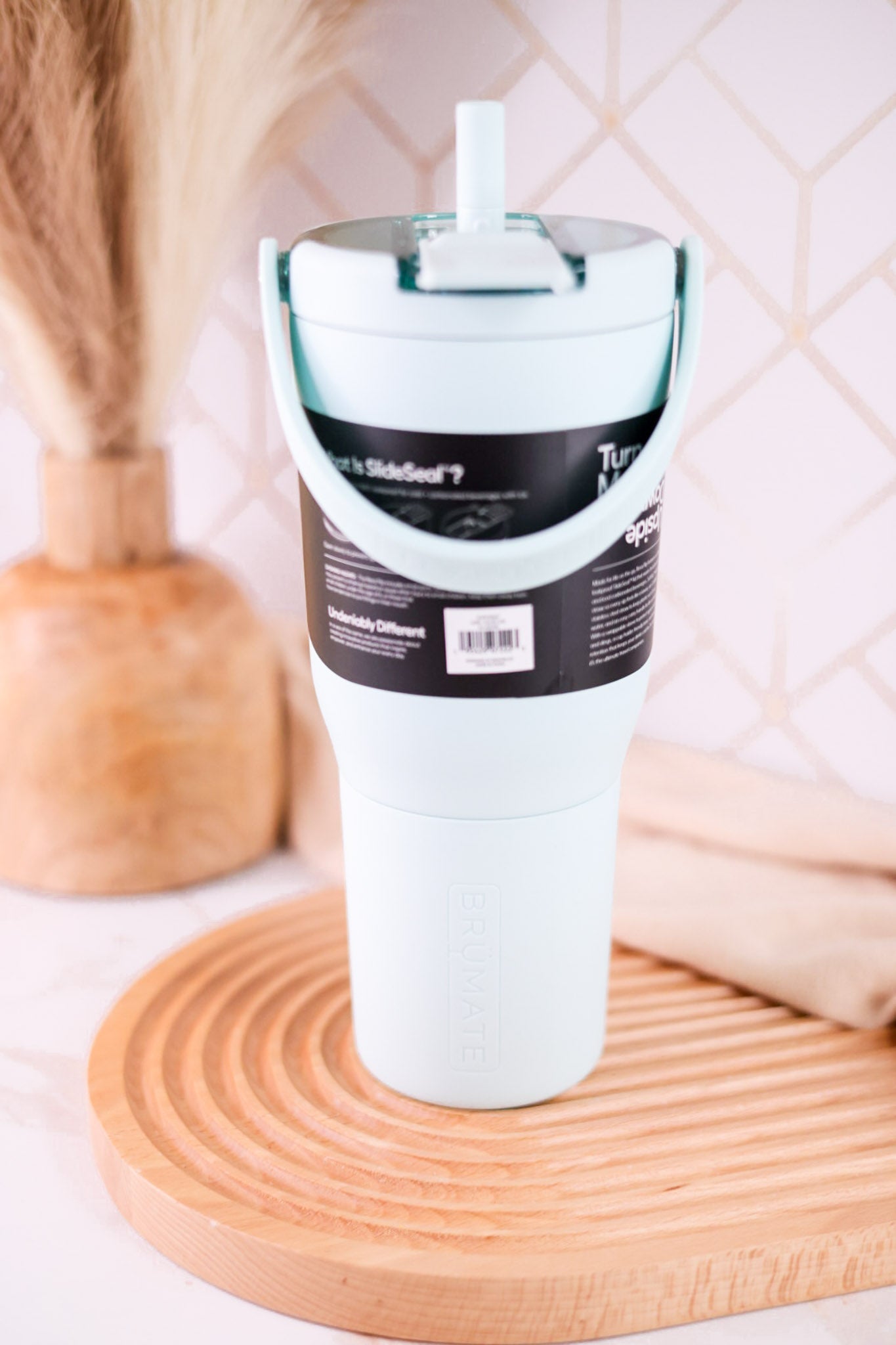 Brumate Blue Agave 35oz Resa Flip Tumbler - Whiskey Skies - BRUMATE
