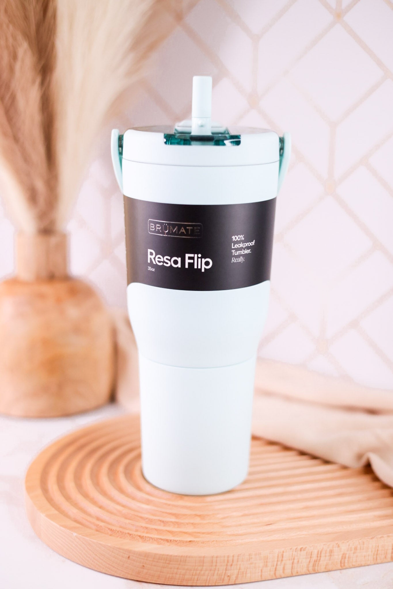 Brumate Blue Agave 35oz Resa Flip Tumbler - Whiskey Skies - BRUMATE