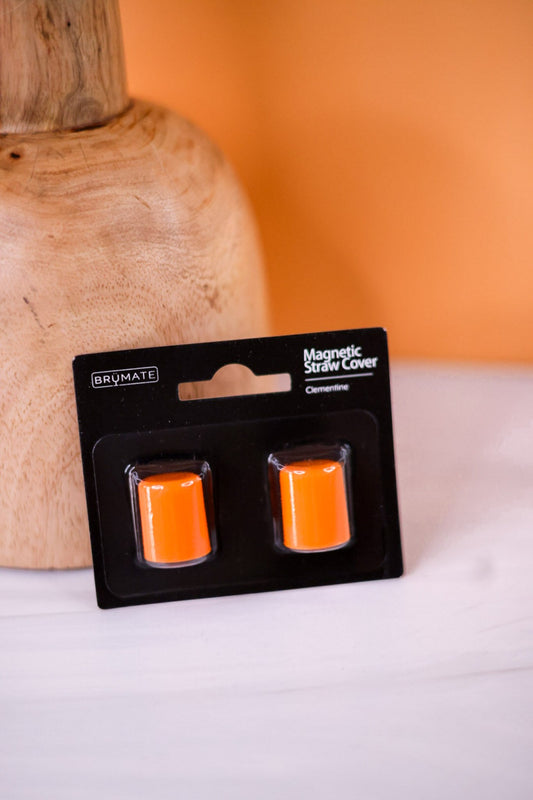Brumate Clementine Magnetic Straw Covers - Whiskey Skies - BRUMATE