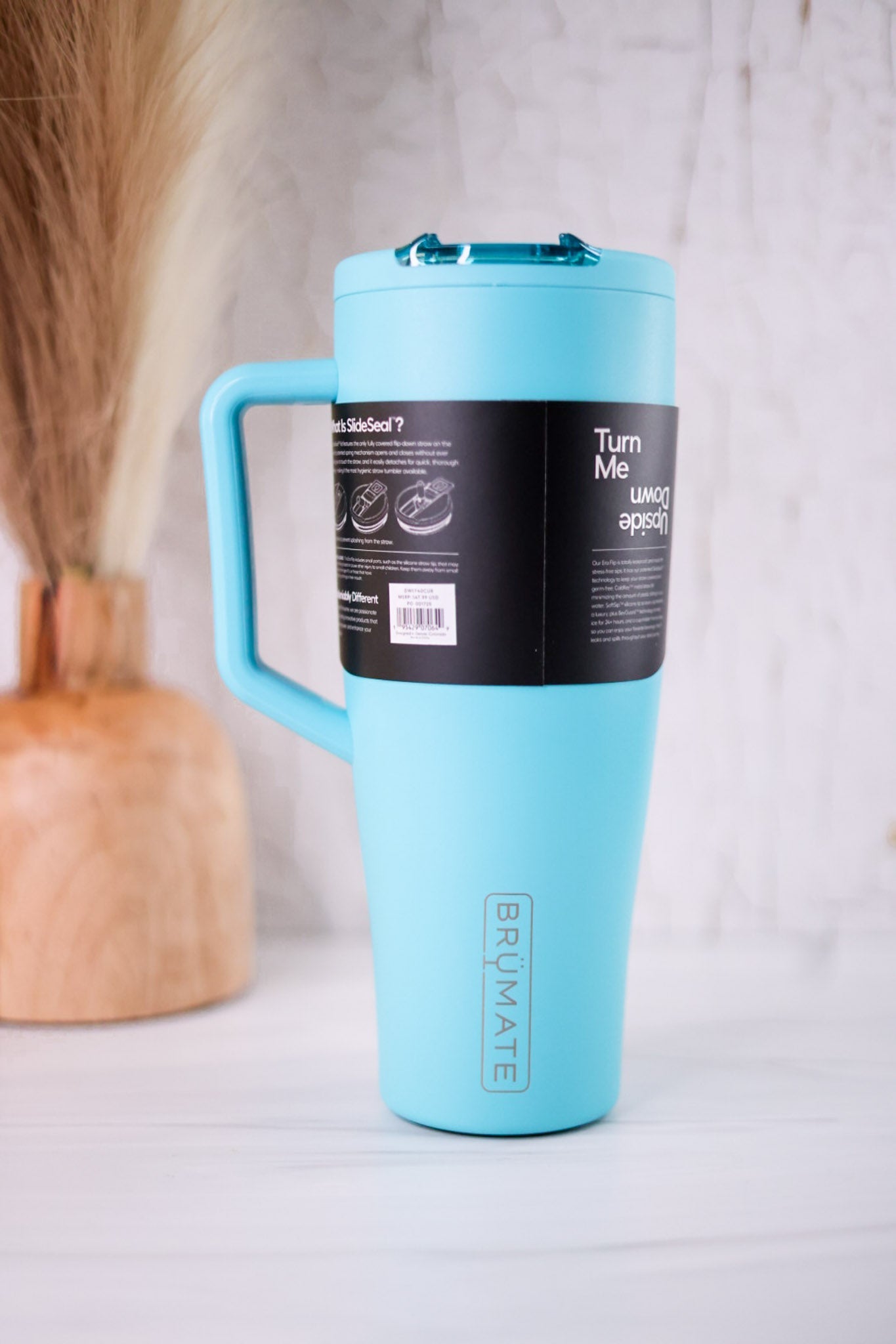 Brumate Curacao 40oz Era Flip Tumbler - Whiskey Skies - BRUMATE