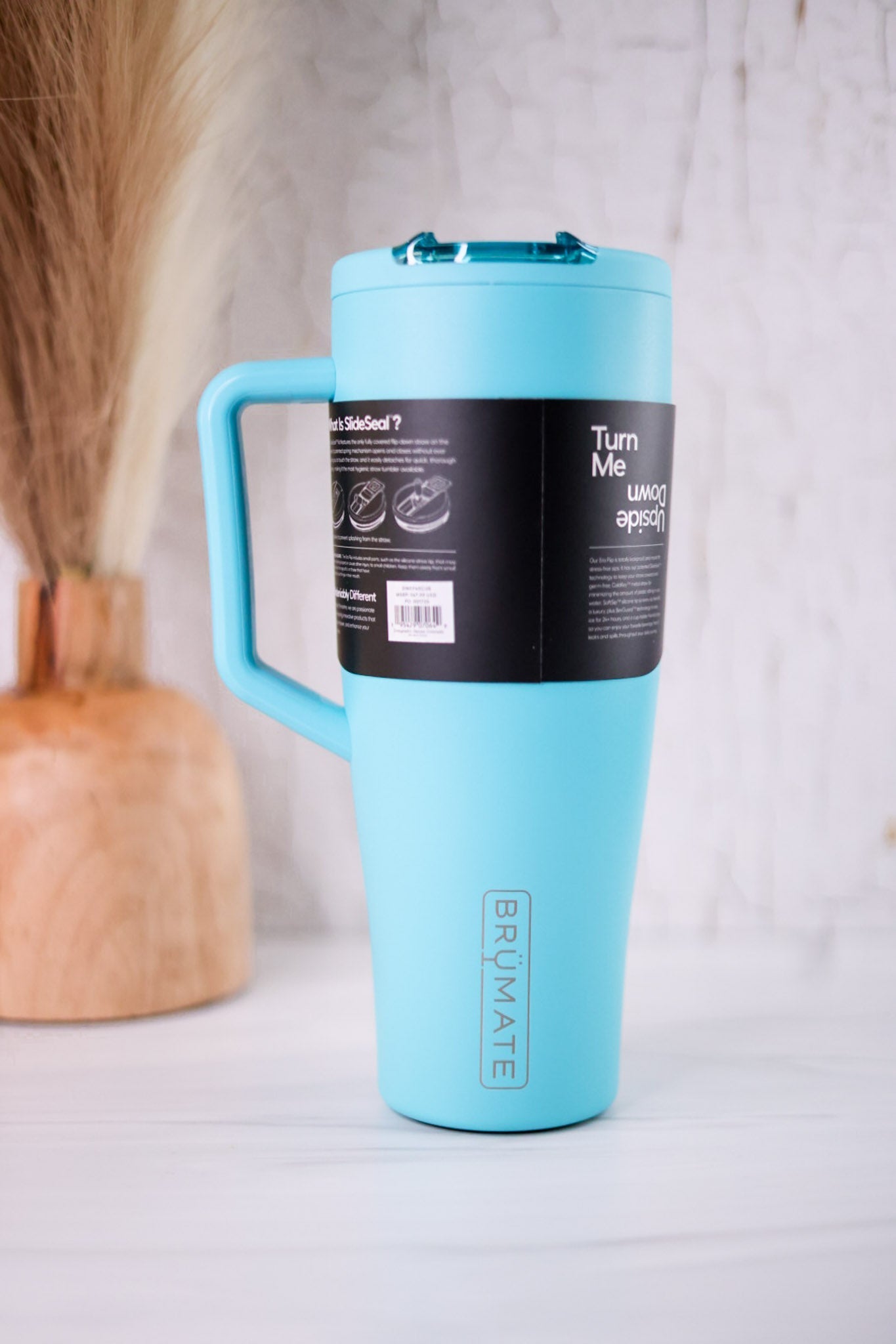 Brumate Curacao 40oz Era Flip Tumbler - Whiskey Skies - BRUMATE