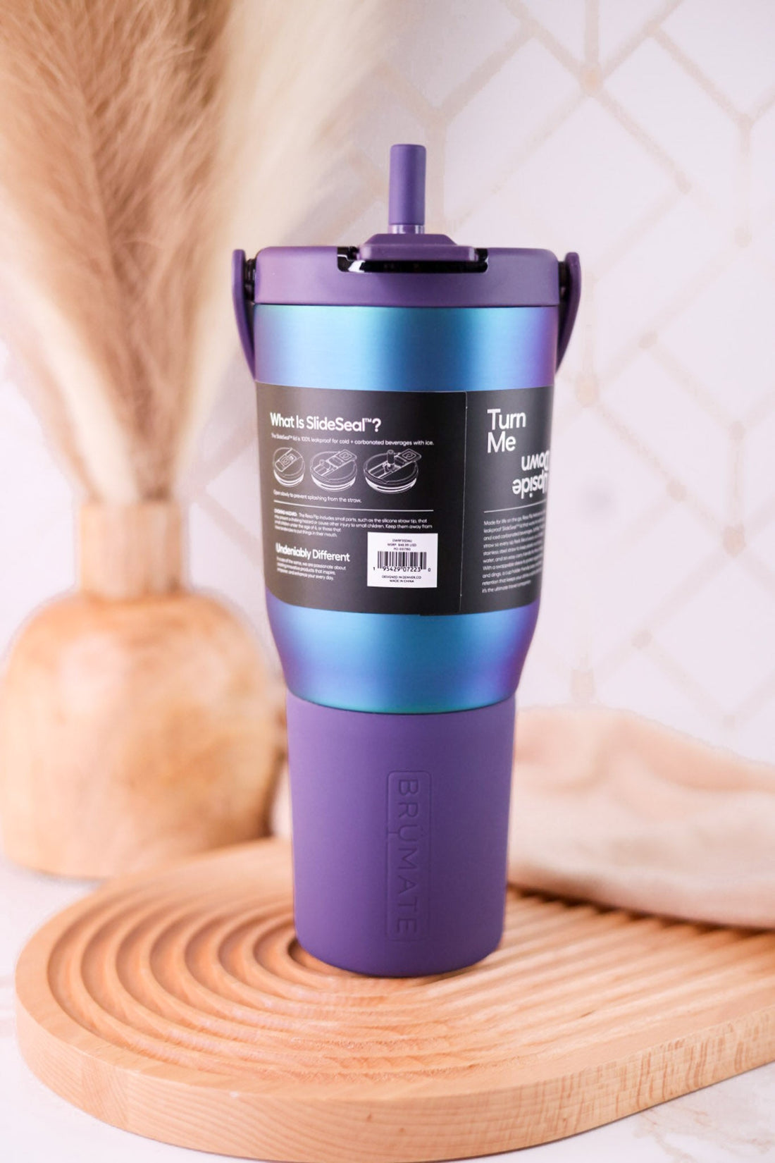 Brumate Dark Aura 35oz Resa Flip Tumbler - Whiskey Skies - BRUMATE