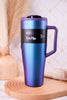 Brumate Dark Aura 40oz Era Flip Tumbler - Whiskey Skies - BRUMATE