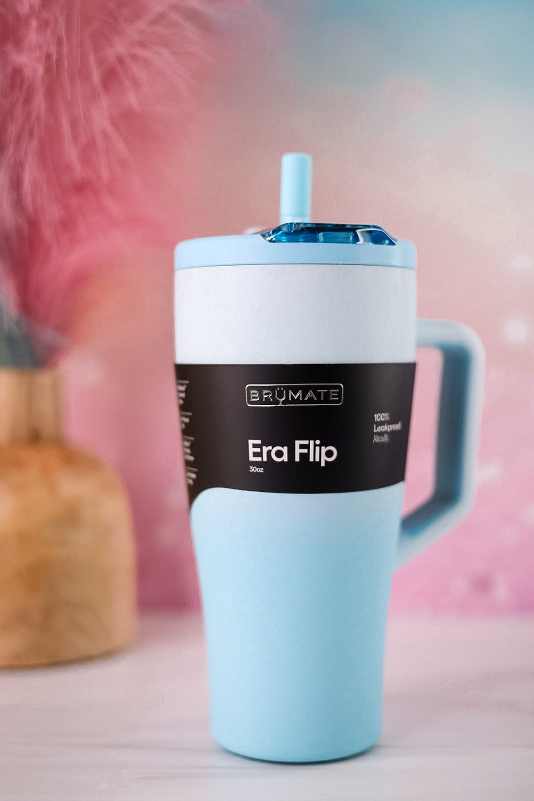 Brumate Frosted Drift 30oz Era Flip Tumbler - Whiskey Skies - BRUMATE