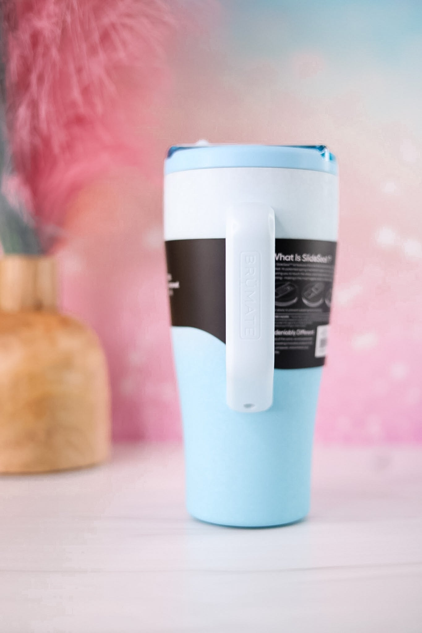Brumate Frosted Drift 30oz Era Flip Tumbler - Whiskey Skies - BRUMATE