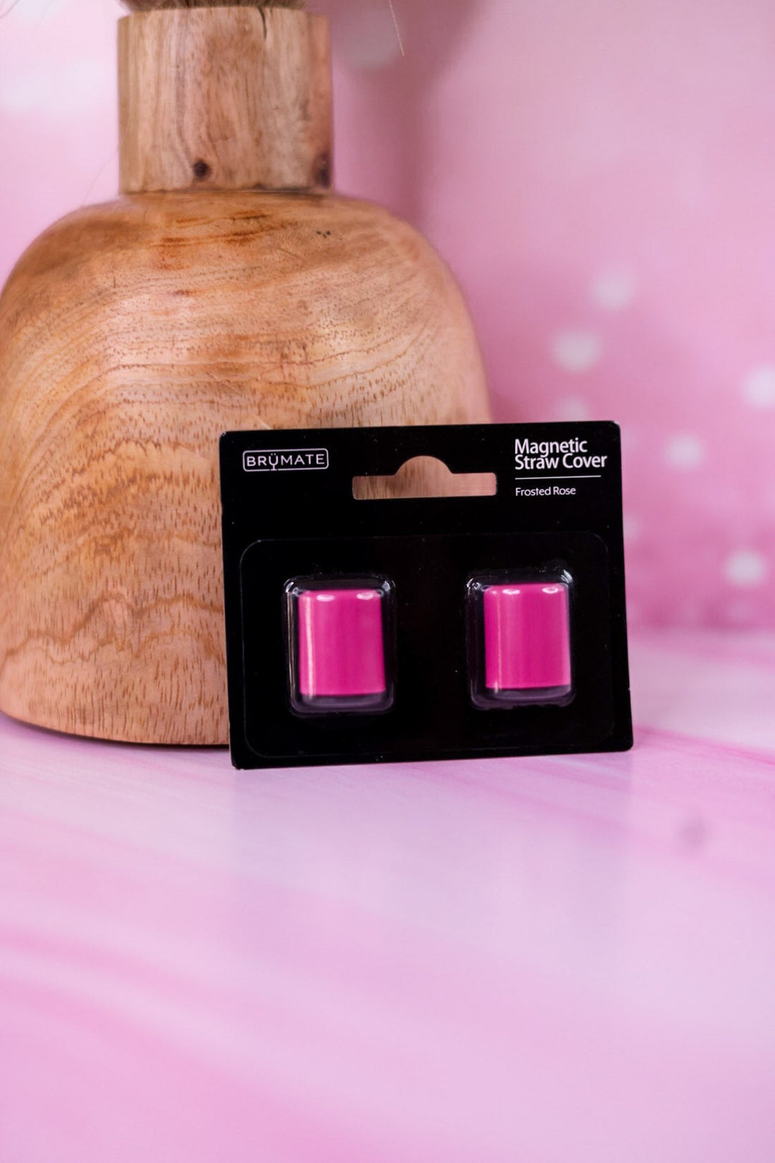 Brumate Frosted Rose Magnetic Straw Covers - Whiskey Skies - BRUMATE