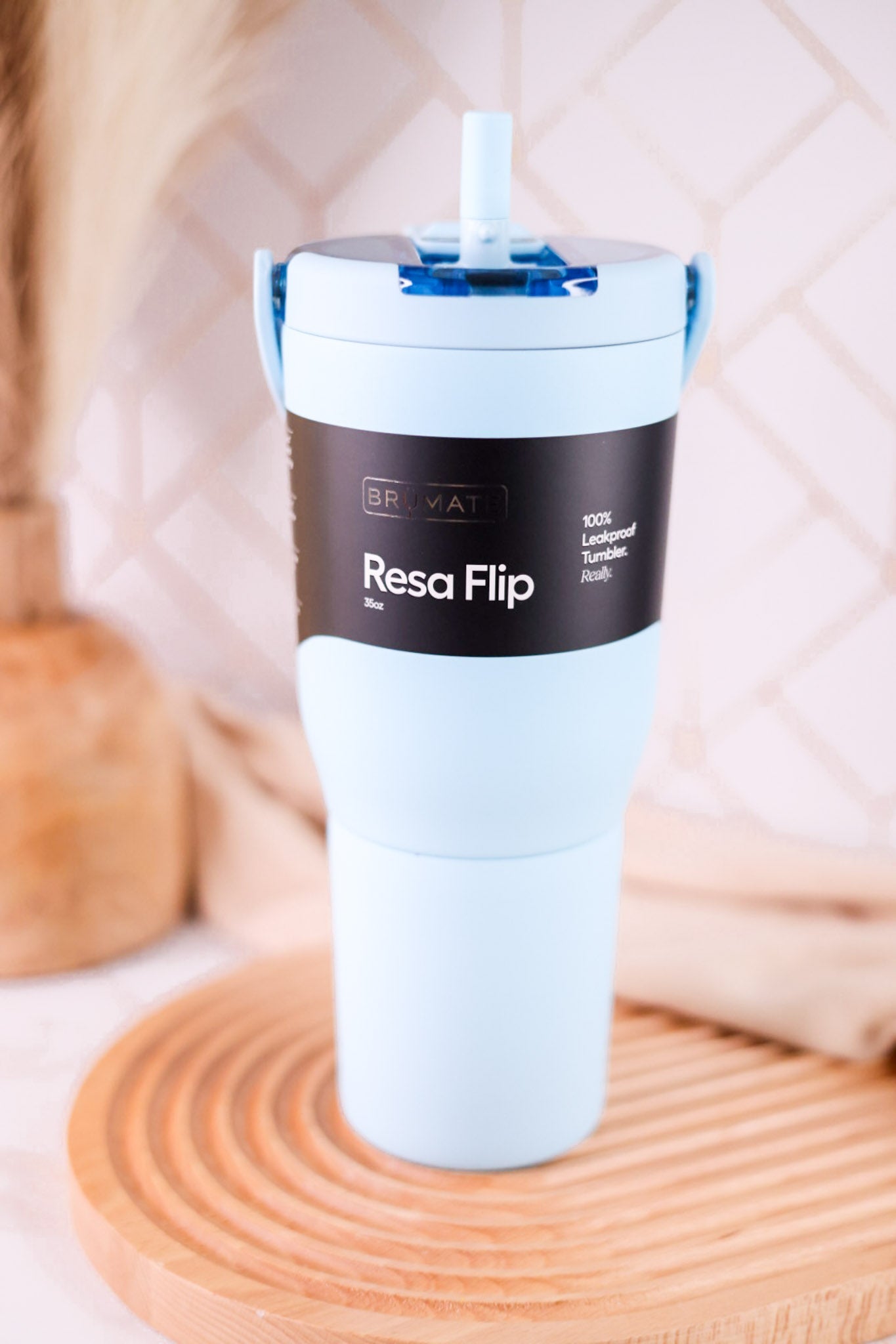 Brumate Glacier 35oz Resa Flip Tumbler - Whiskey Skies - BRUMATE