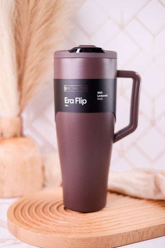 Brumate Java 40oz Era Flip Tumbler - Whiskey Skies - BRUMATE