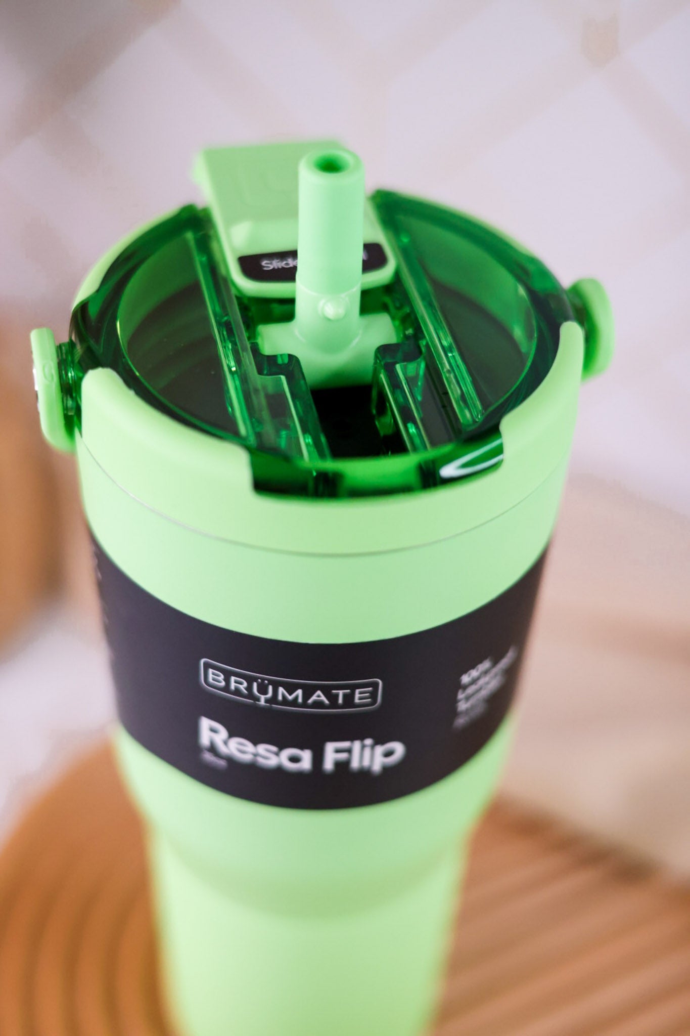 Brumate Kiwi 35oz Resa Flip Tumbler - Whiskey Skies - BRUMATE