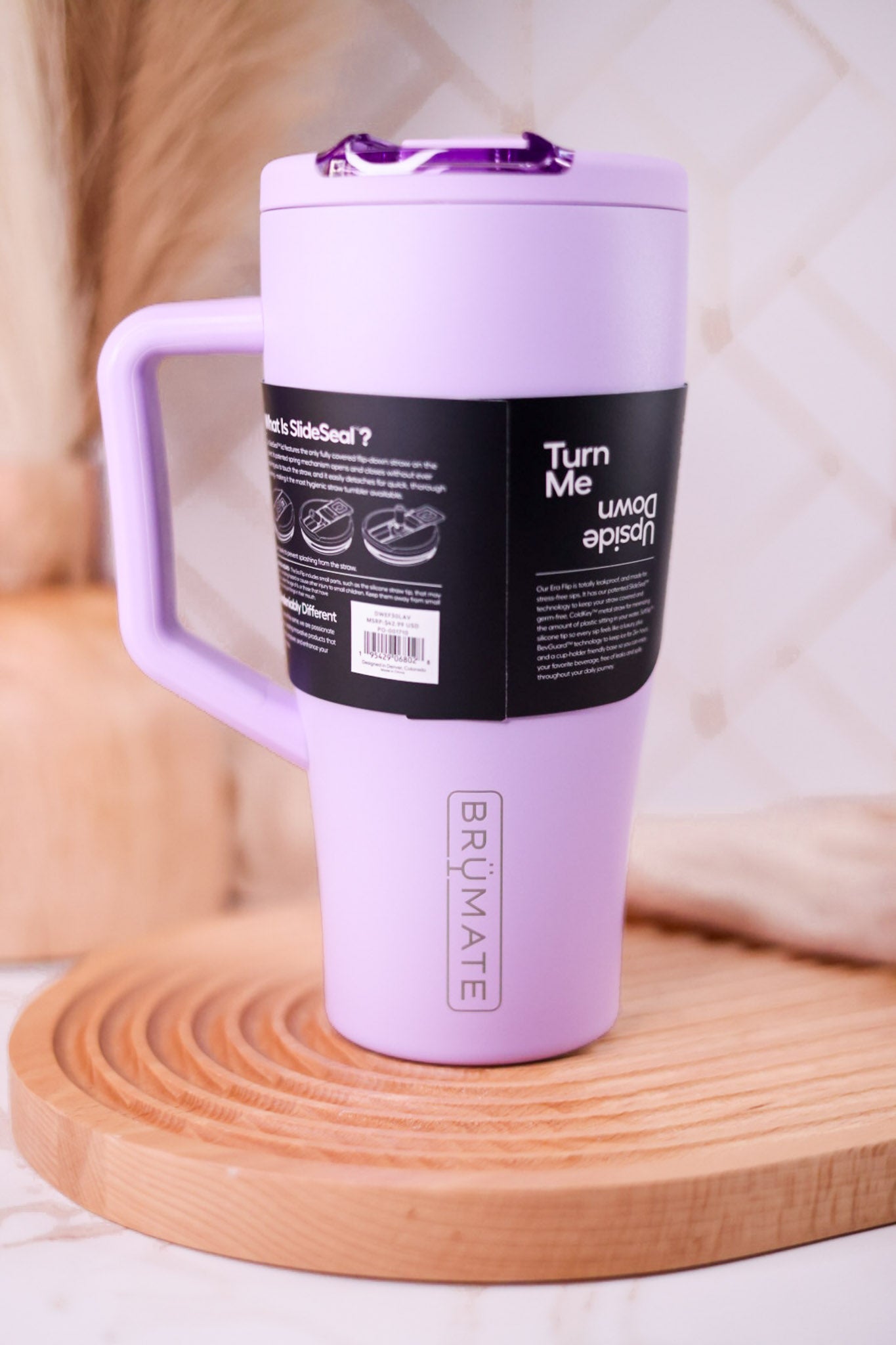 Brumate Lavender 30oz Era Flip Tumbler - Whiskey Skies - BRUMATE