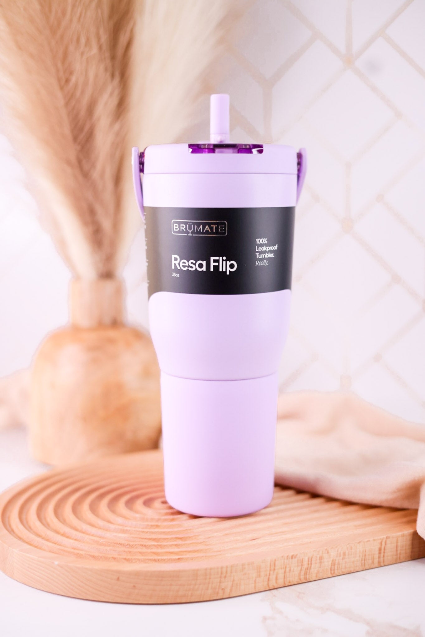Brumate Lavender 35oz Resa Flip Tumbler - Whiskey Skies - BRUMATE