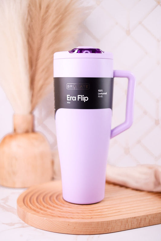Brumate Lavender 40oz Era Flip Tumbler - Whiskey Skies - BRUMATE