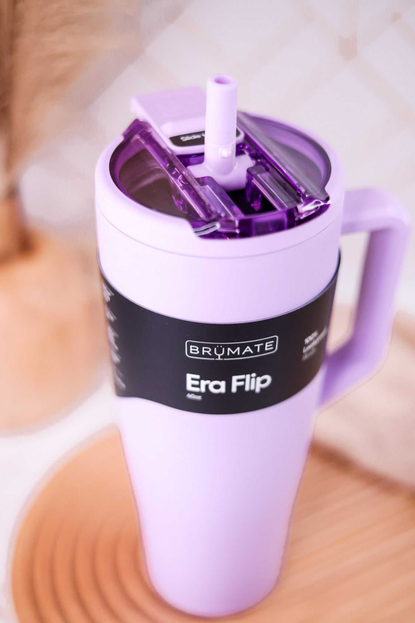 Brumate Lavender 40oz Era Flip Tumbler - Whiskey Skies - BRUMATE