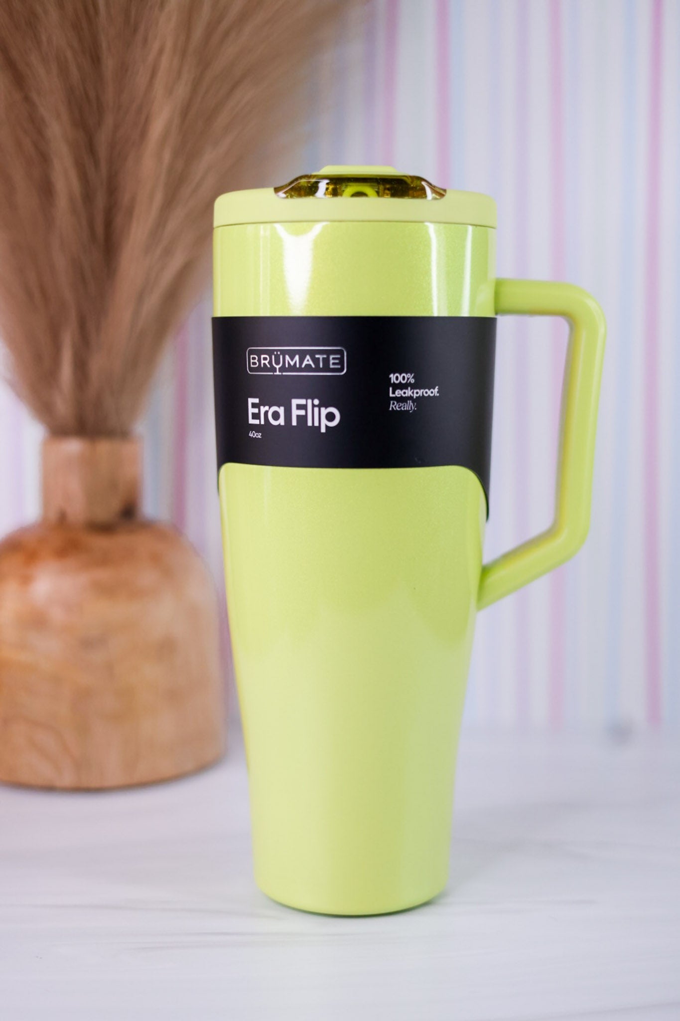 Brumate Lemon Lime 40oz Era Flip Tumbler - Whiskey Skies - BRUMATE