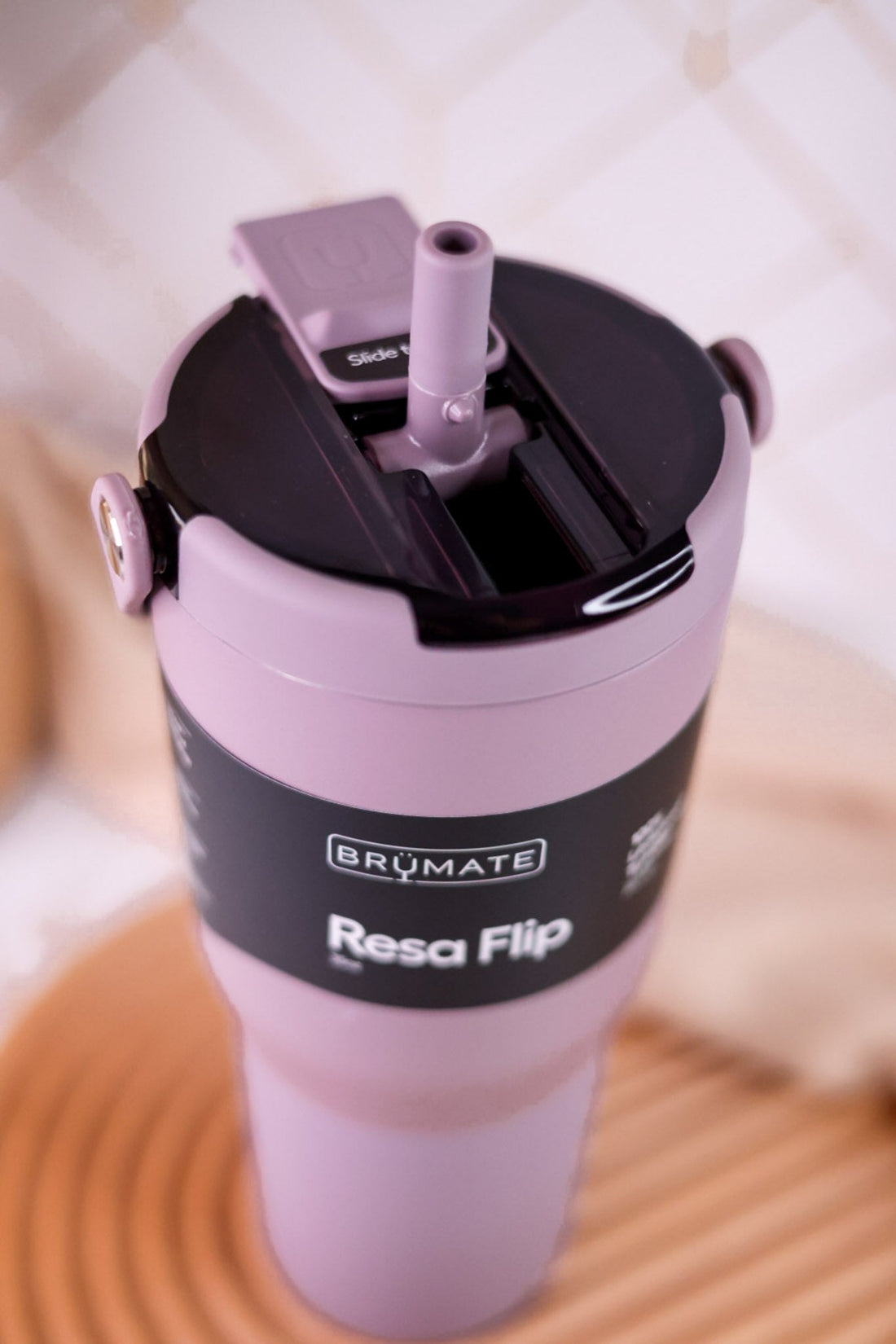 Brumate Lilac Dusk 35oz Resa Flip Tumbler - Whiskey Skies - BRUMATE