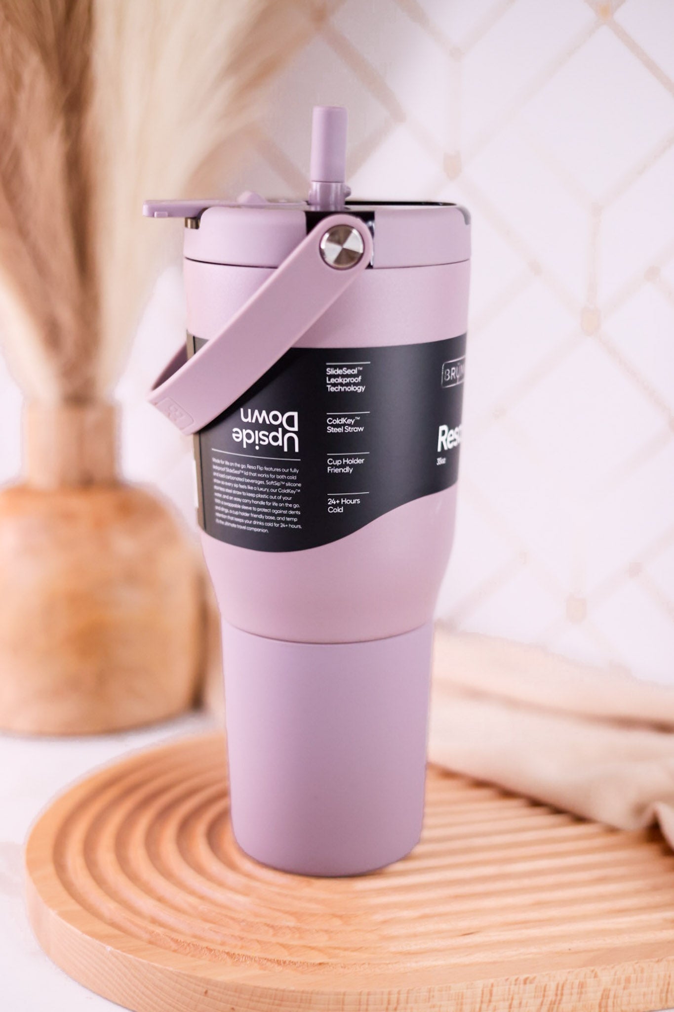 Brumate Lilac Dusk 35oz Resa Flip Tumbler - Whiskey Skies - BRUMATE