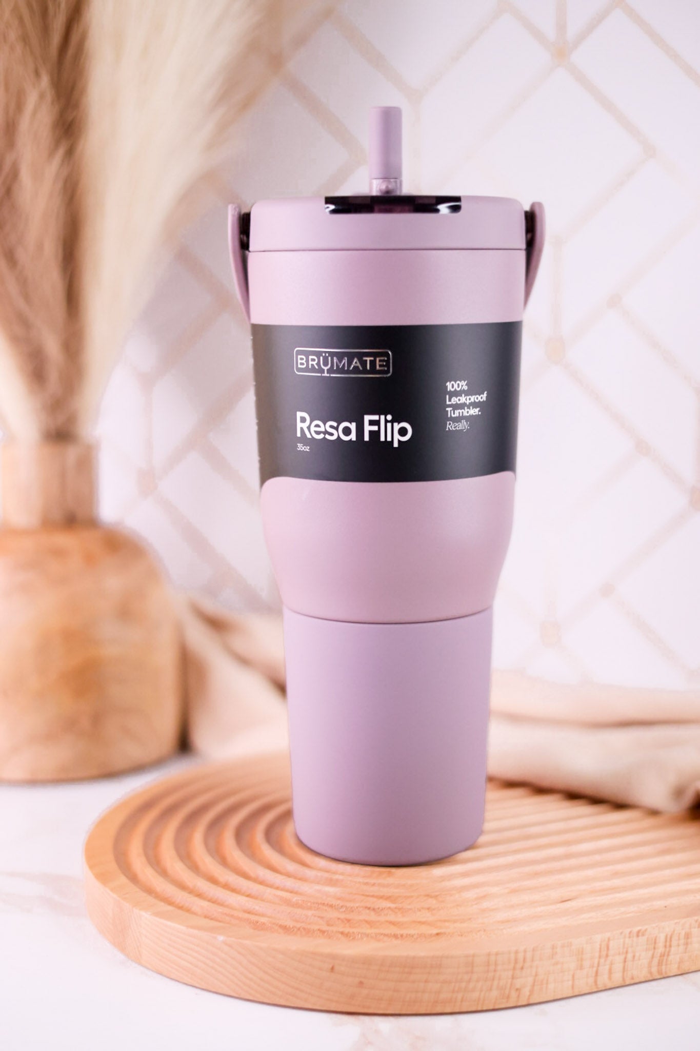 Brumate Lilac Dusk 35oz Resa Flip Tumbler - Whiskey Skies - BRUMATE