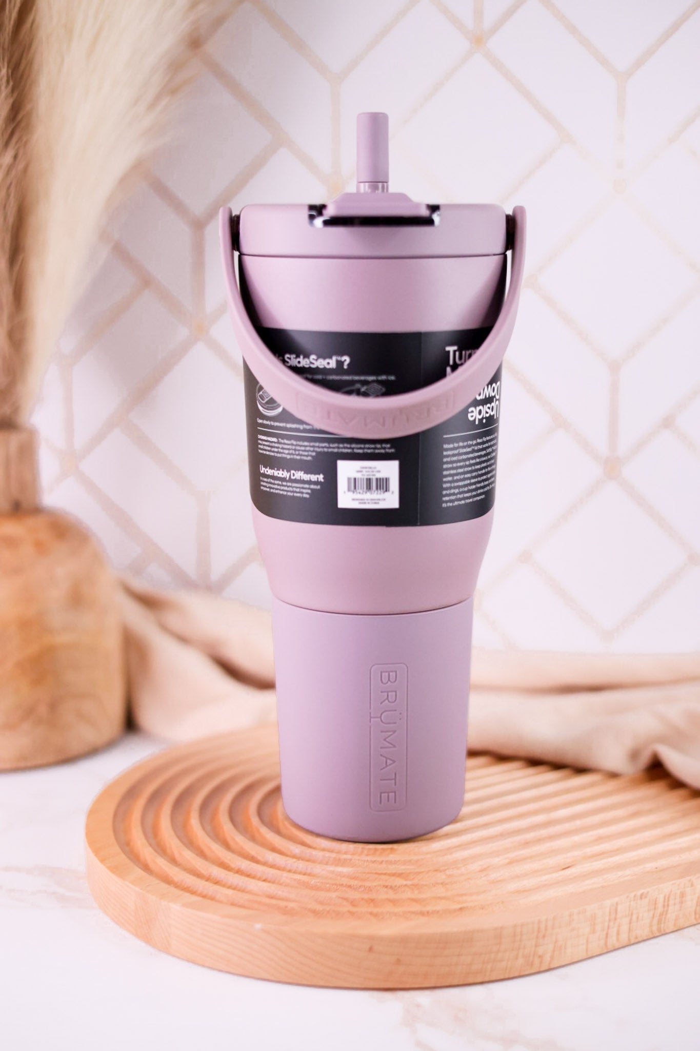 Brumate Lilac Dusk 35oz Resa Flip Tumbler - Whiskey Skies - BRUMATE