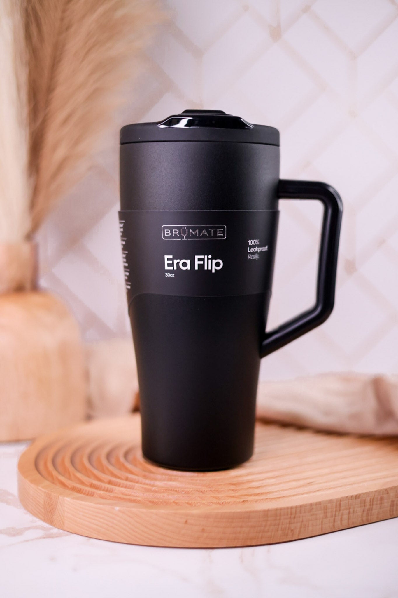 Brumate Matte Black 30oz Era Flip Tumbler - Whiskey Skies - BRUMATE