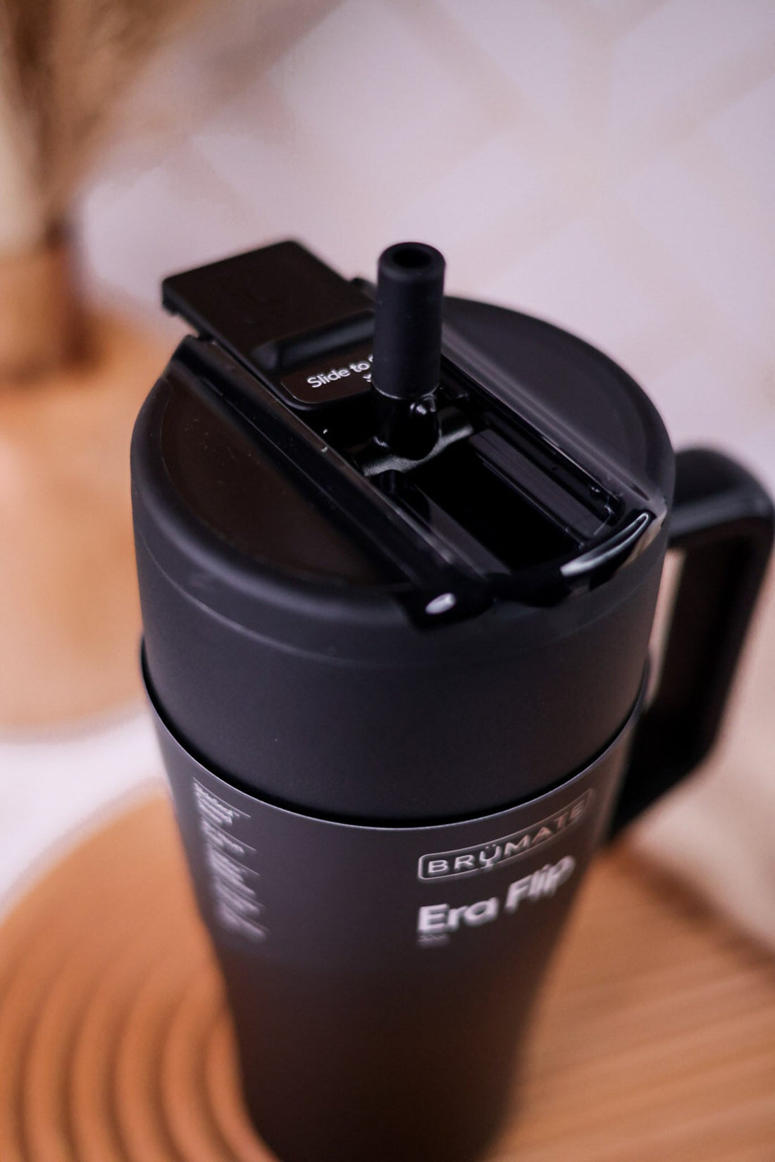 Brumate Matte Black 30oz Era Flip Tumbler - Whiskey Skies - BRUMATE
