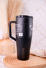 Brumate Matte Black 40oz Era Flip Tumbler - Whiskey Skies - BRUMATE
