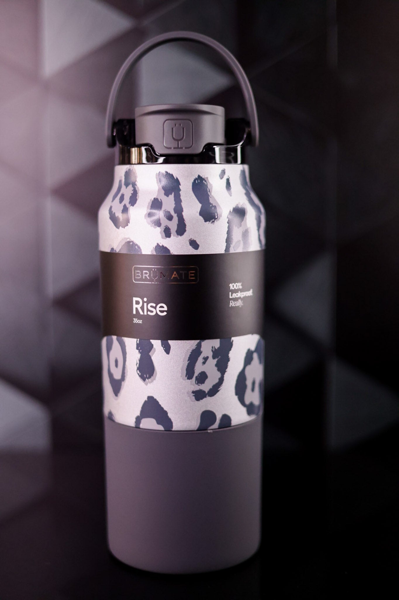 Brumate Metallic Leopard 35oz Rise Tumbler - Whiskey Skies - BRUMATE
