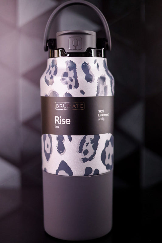 Brumate Metallic Leopard 35oz Rise Tumbler - Whiskey Skies - BRUMATE