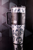 Brumate Metallic Leopard 40oz Era Flip Tumbler - Whiskey Skies - BRUMATE