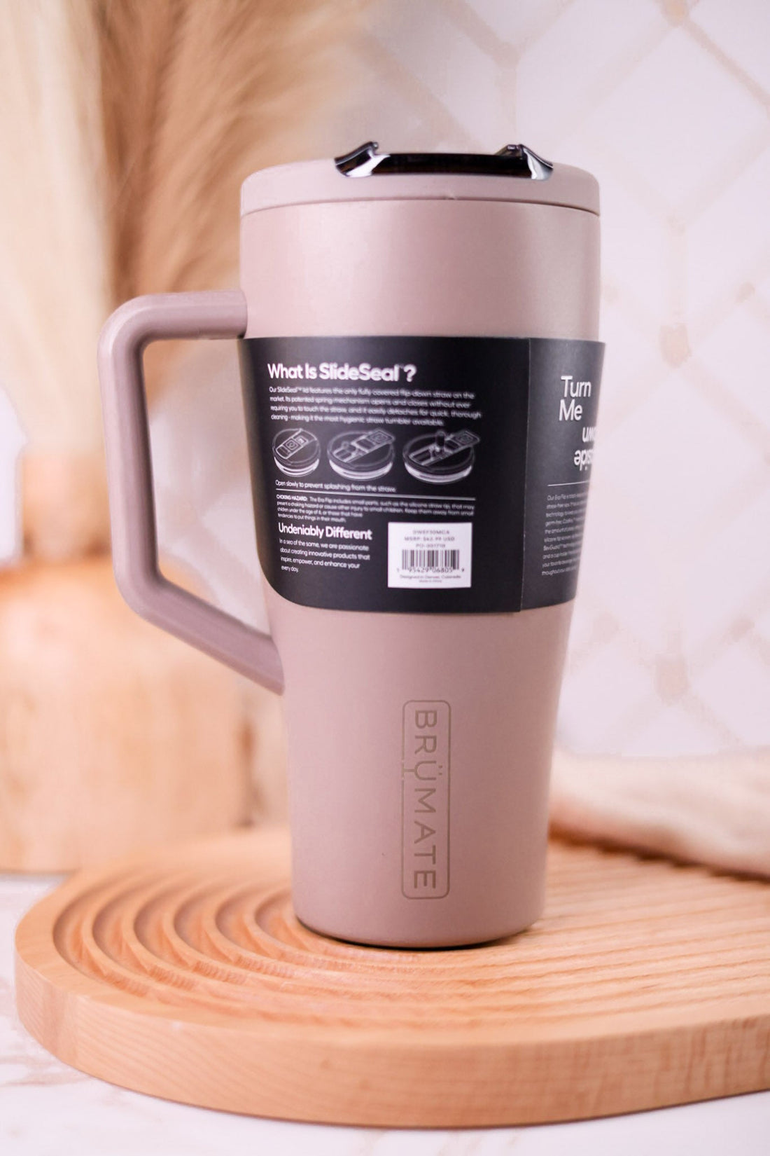 Brumate Mocha 30oz Era Flip Tumbler - Whiskey Skies - BRUMATE