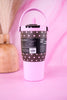 Brumate Mocha Dot 20oz Resa Flip Tumbler - Whiskey Skies - BRUMATE