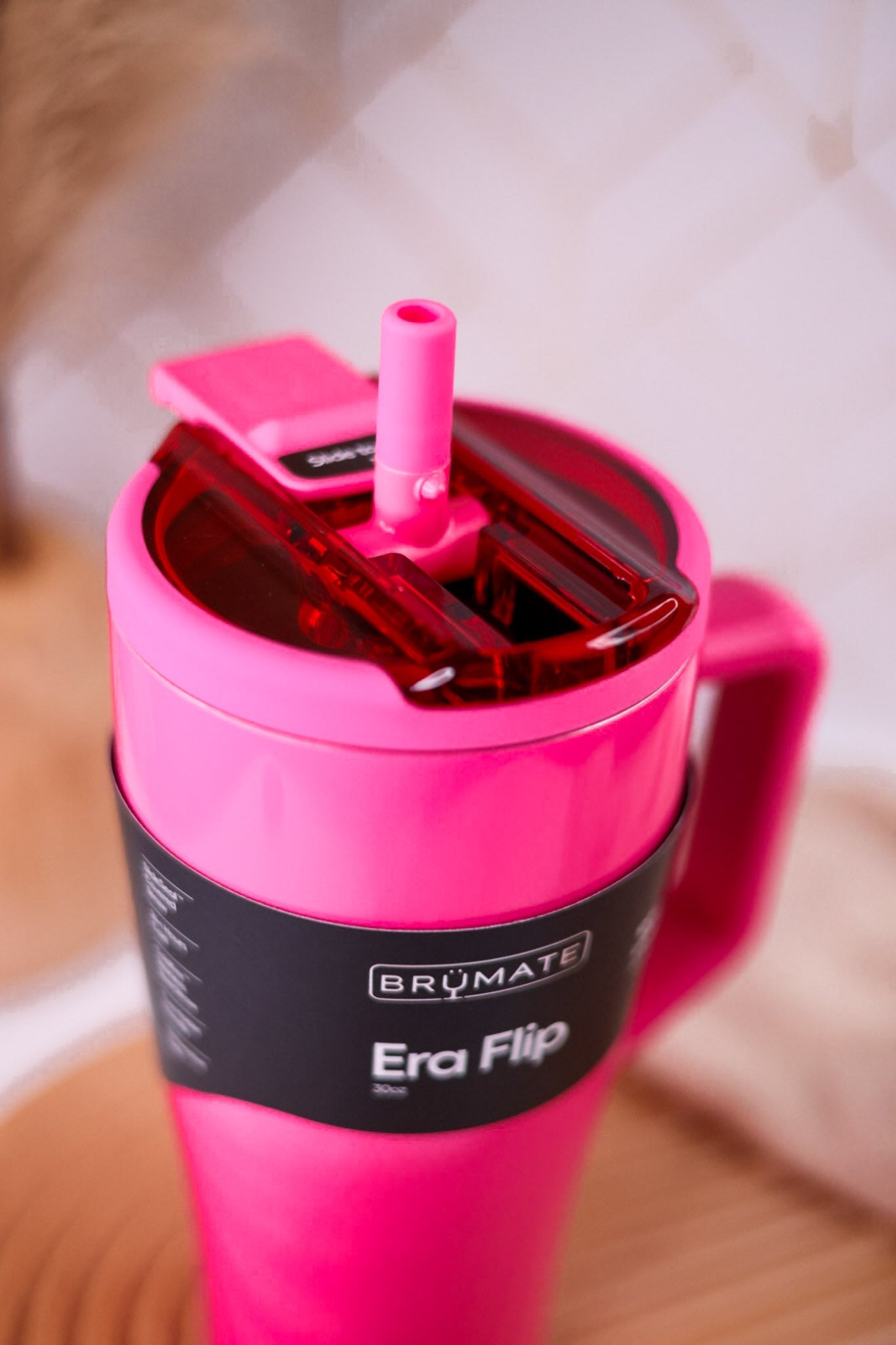 Brumate Neon Pink 30oz Era Flip Tumbler - Whiskey Skies - BRUMATE