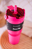 Brumate Neon Pink 35oz Resa Flip Tumbler - Whiskey Skies - BRUMATE