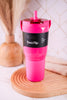 Brumate Neon Pink 35oz Resa Flip Tumbler - Whiskey Skies - BRUMATE