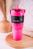 Brumate Neon Pink 35oz Resa Flip Tumbler - Whiskey Skies - BRUMATE