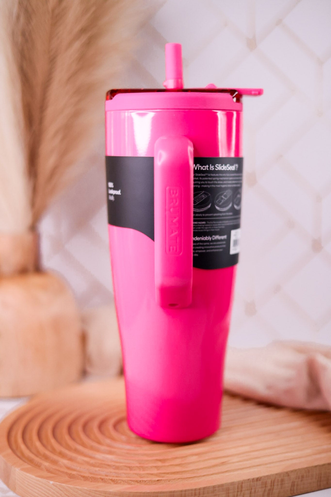 Brumate Neon Pink 40oz Era Flip Tumbler - Whiskey Skies - BRUMATE