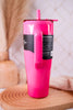 Brumate Neon Pink 40oz Era Flip Tumbler - Whiskey Skies - BRUMATE