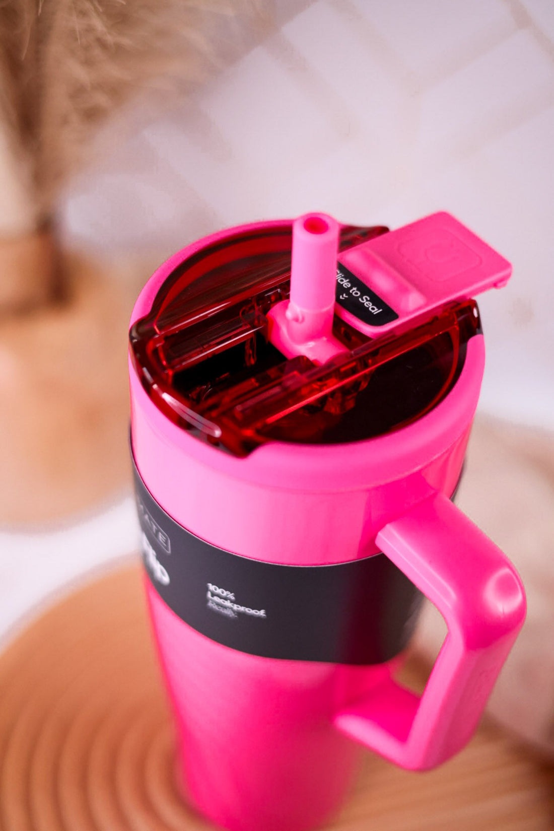 Brumate Neon Pink 40oz Era Flip Tumbler - Whiskey Skies - BRUMATE