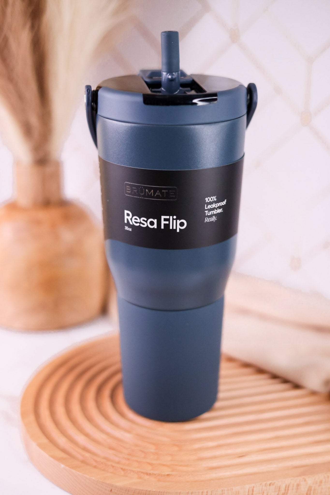 Brumate Nightfall Blue 35oz Resa Flip Tumbler - Whiskey Skies - BRUMATE