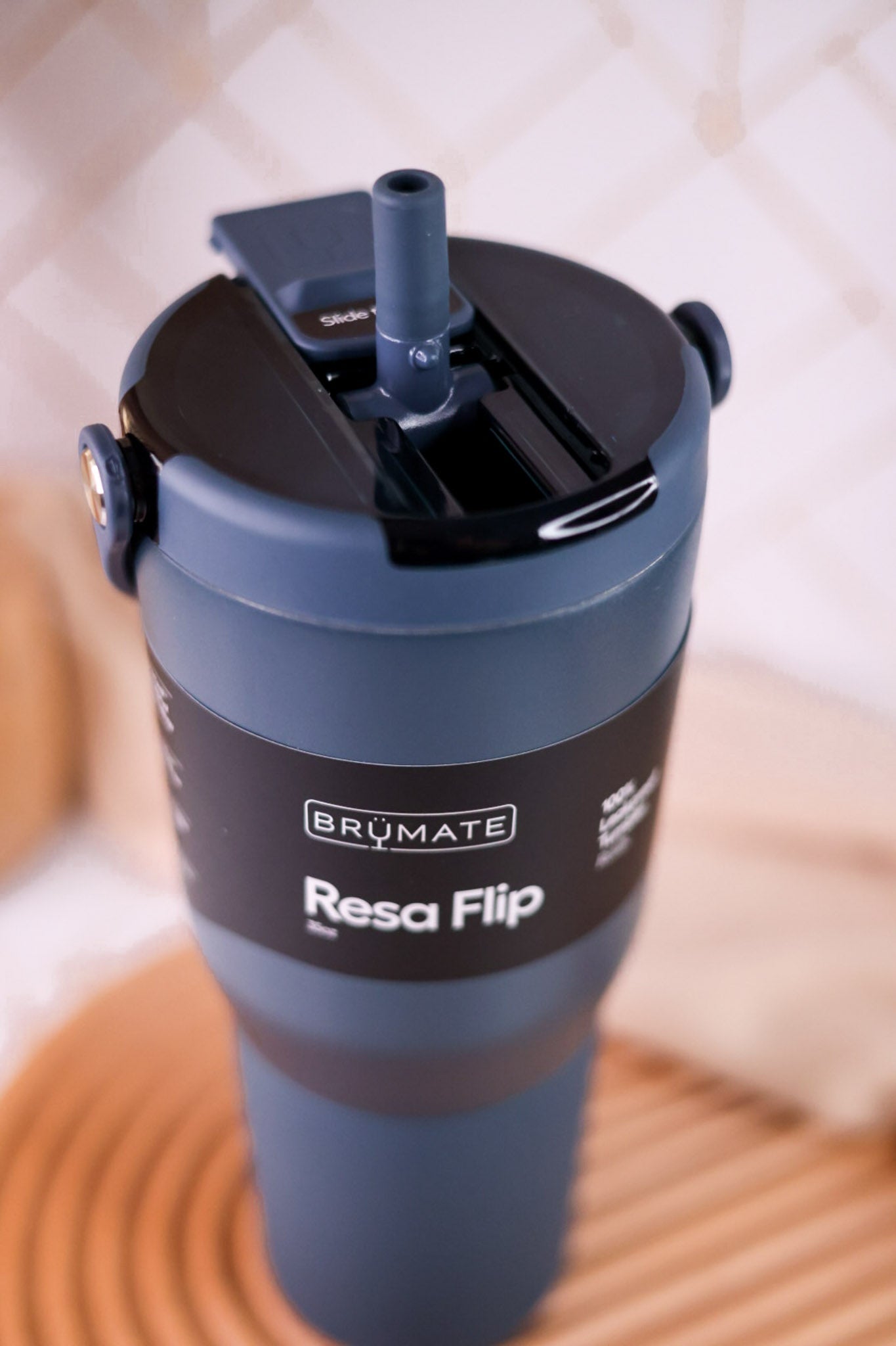 Brumate Nightfall Blue 35oz Resa Flip Tumbler - Whiskey Skies - BRUMATE