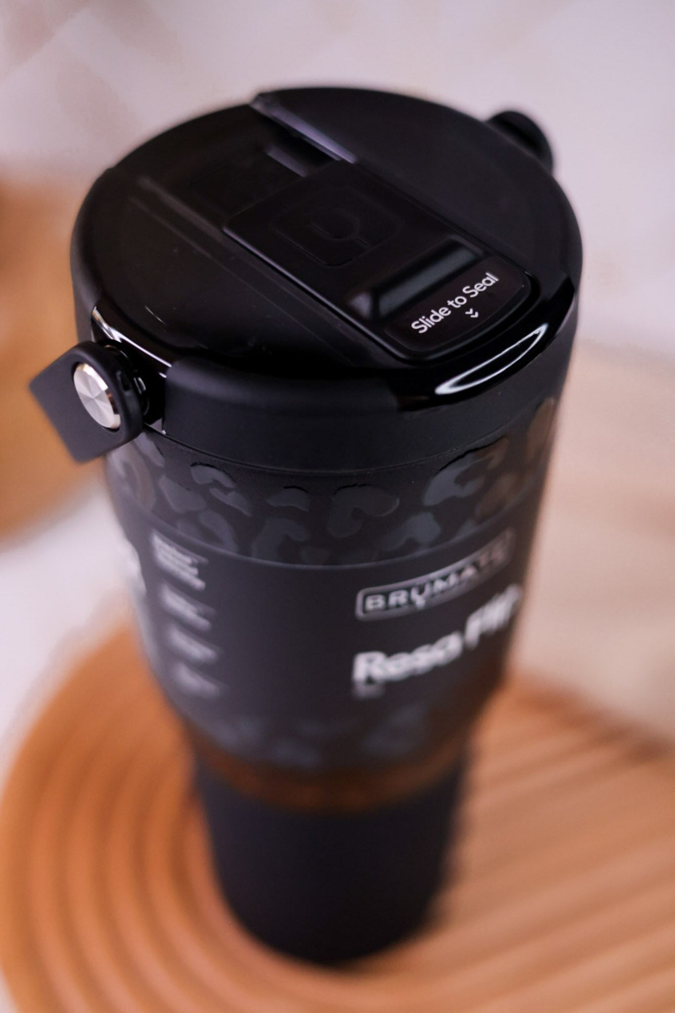 Brumate Onyx Leopard 35oz Resa Flip Tumbler - Whiskey Skies - BRUMATE