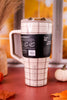 Brumate Oxford Plaid 30oz Era Flip Tumbler - Whiskey Skies - BRUMATE
