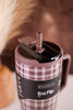 Brumate Pecan Plaid 40oz Era Flip Tumbler - Whiskey Skies - BRUMATE