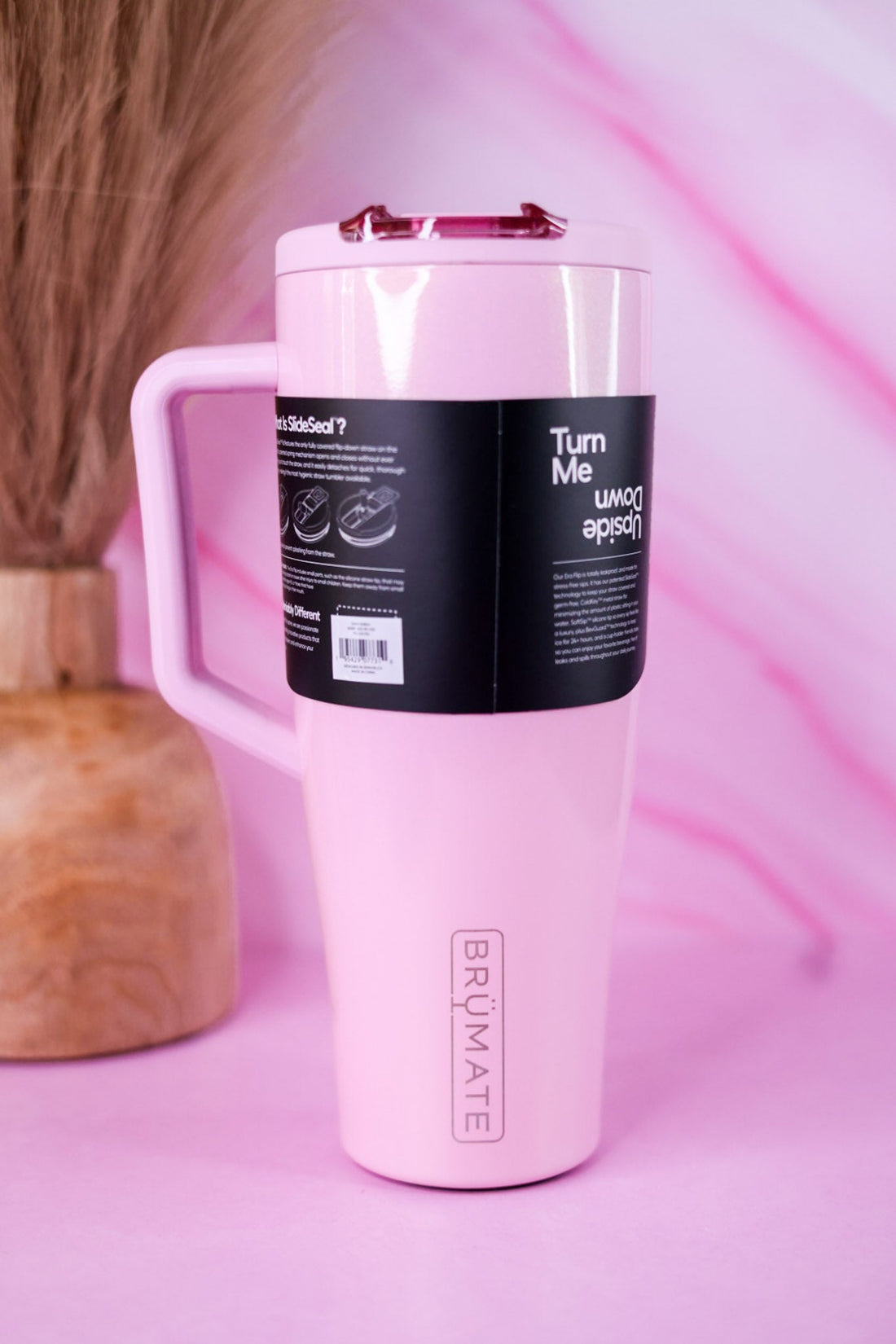 Brumate Petal Pink 40oz Era Flip Tumbler - Whiskey Skies - BRUMATE