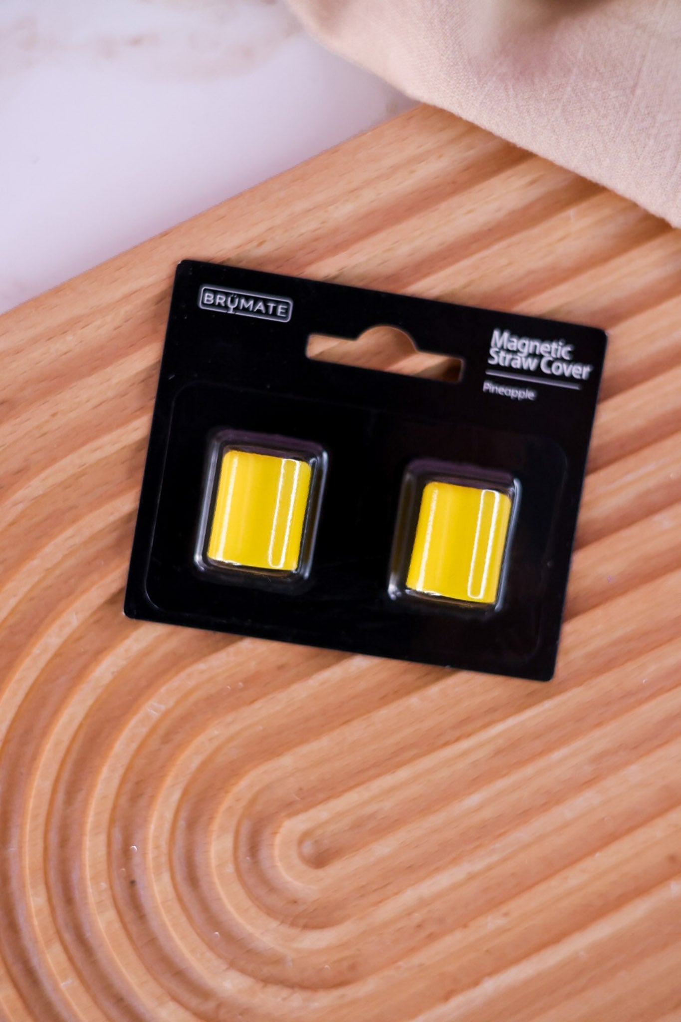 Brumate Pineapple Magnetic Straw Covers - Whiskey Skies - BRUMATE