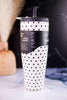 Brumate Polka Pearl 40oz Era Flip Tumbler - Whiskey Skies - BRUMATE